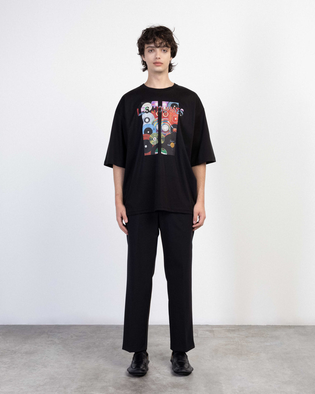 T-shirt Les Hommes 261L04025 Preto - 247-L04025-01