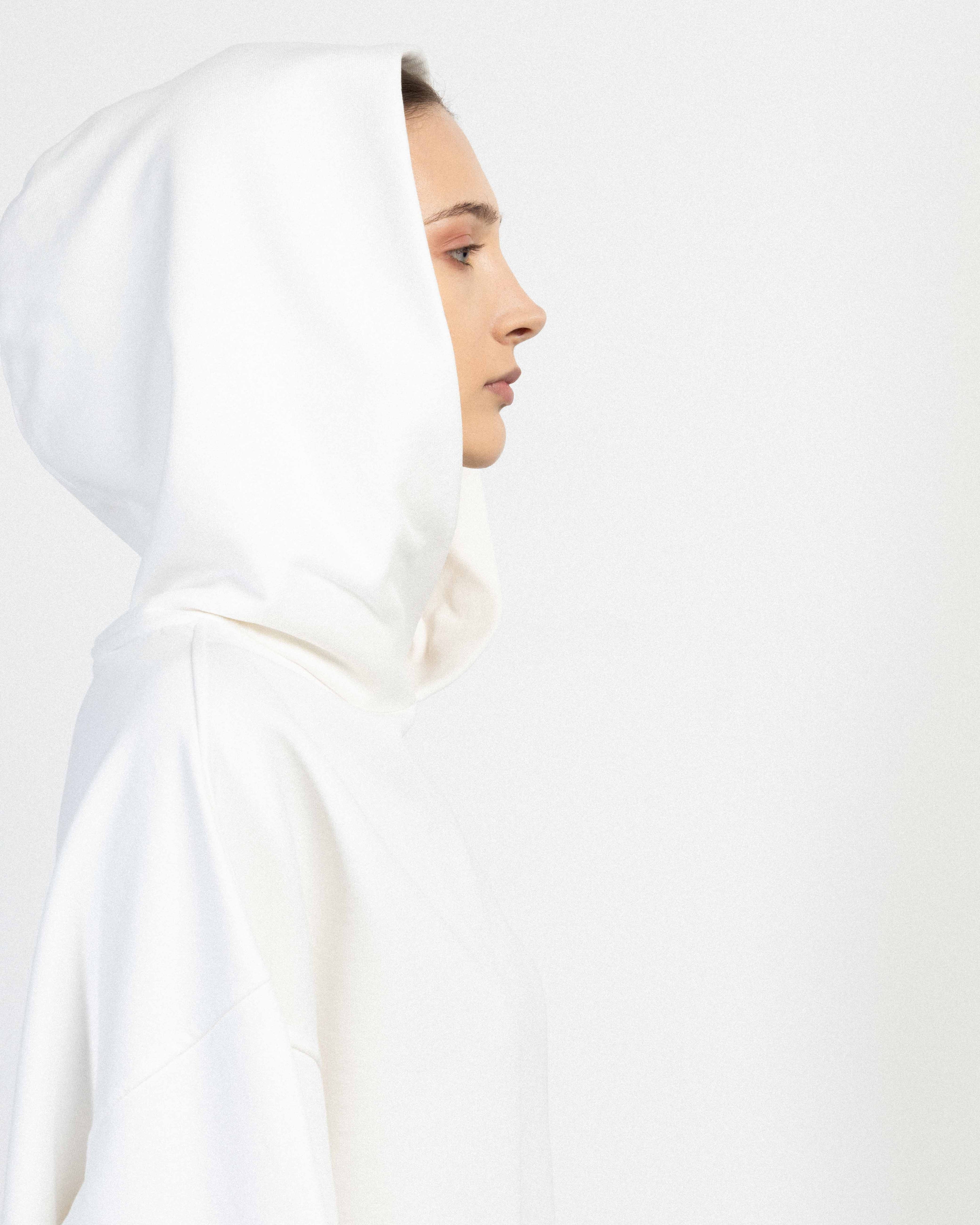 Hoodie The Lab.yrinth HOD-M1 Branco - 253-HOD1-00