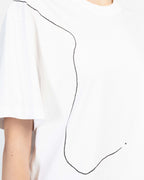 T-shirt The Lab.yrinth TSH-01 Branco - 253-LH-00