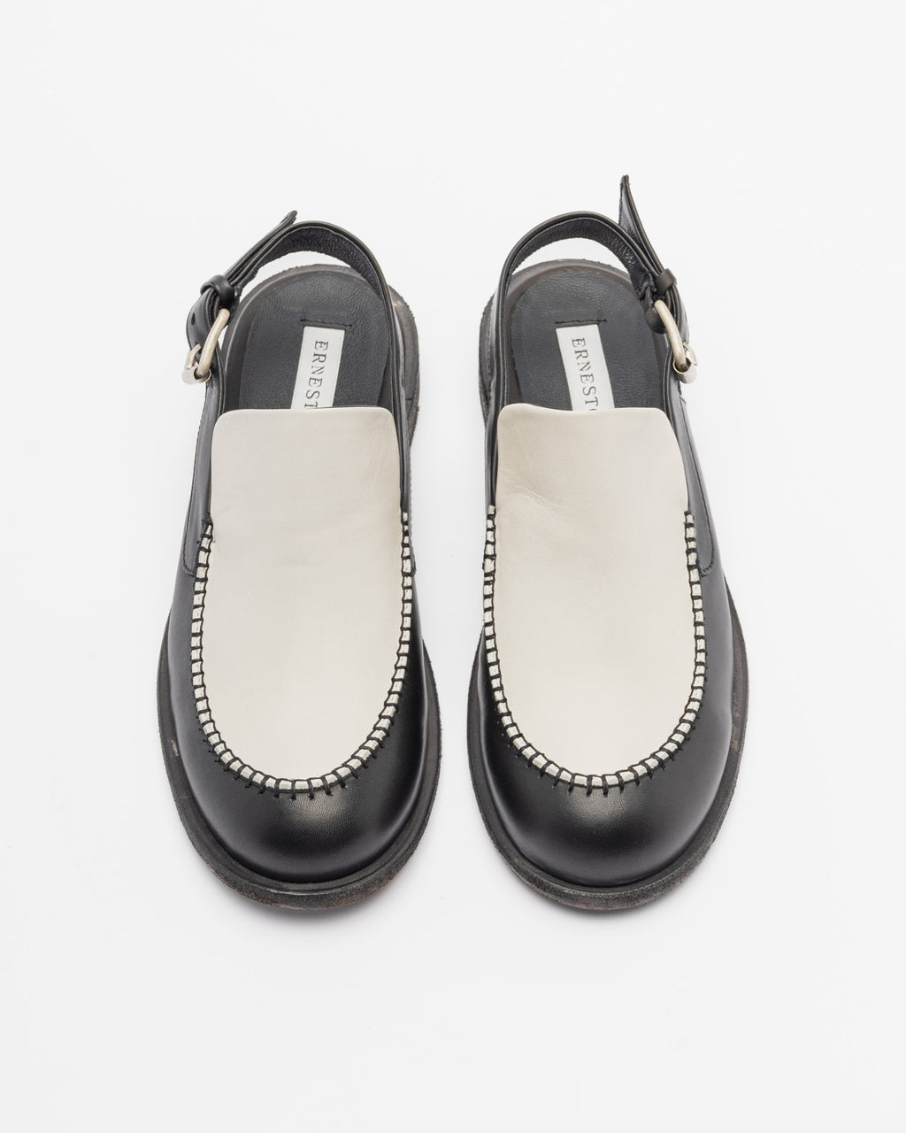 Sapato aberto atrás Ernesto Dolani 8DODE09 Preto - 27-8DODE09-01