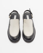 Sapato aberto atrás Ernesto Dolani 8DODE09 Preto - 27-8DODE09-01