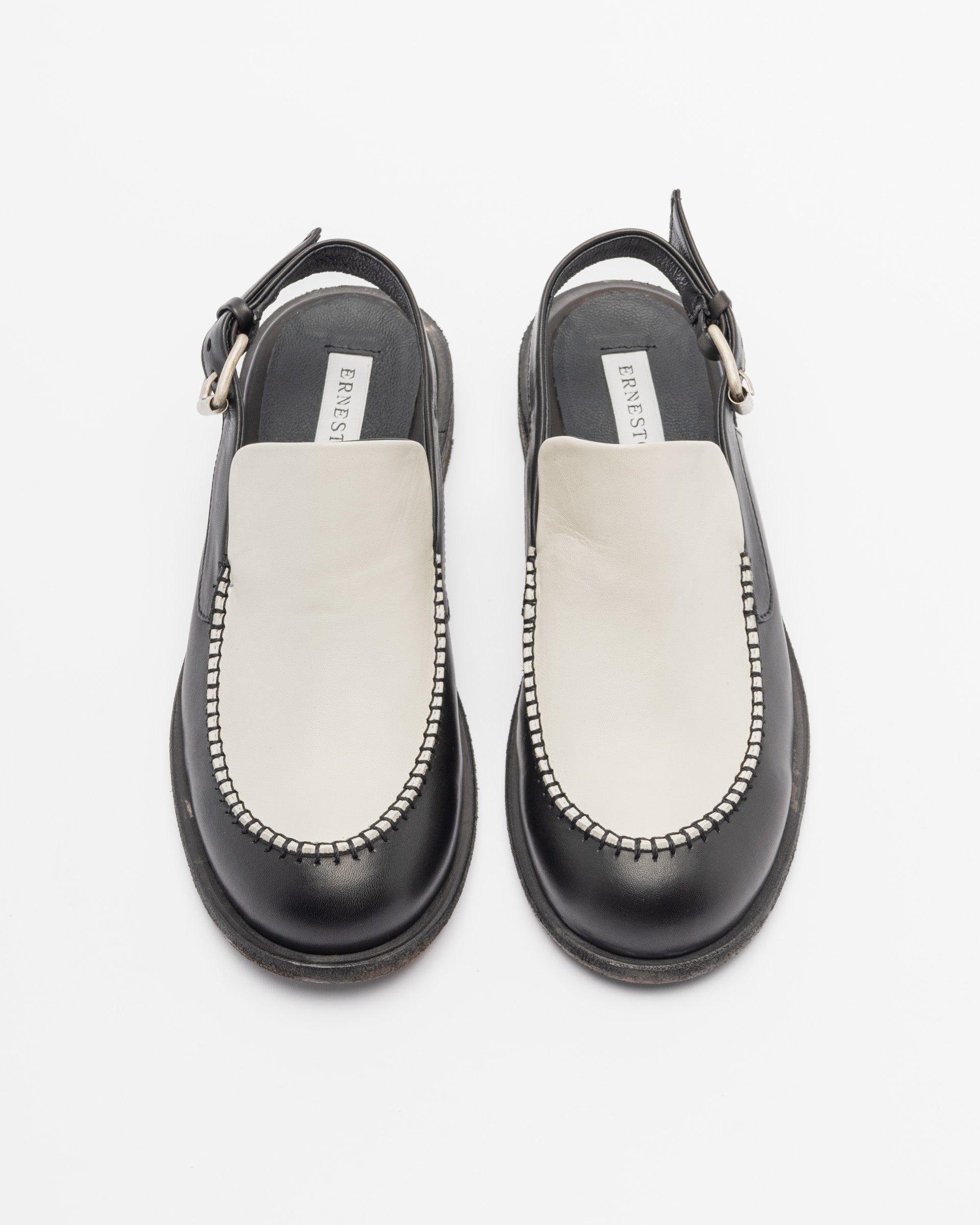 Sapato aberto atrás Ernesto Dolani 8DODE09 Preto - 27-8DODE09-01