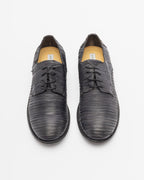 Ernesto Dolani 8UENE04 Black Derby Shoes