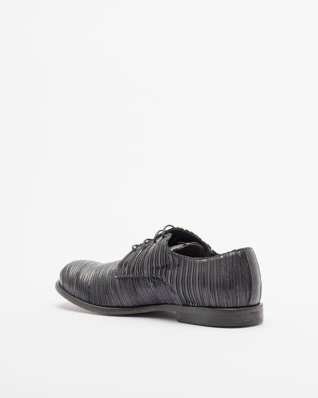 Ernesto Dolani 8UENE04 Black Derby Shoes