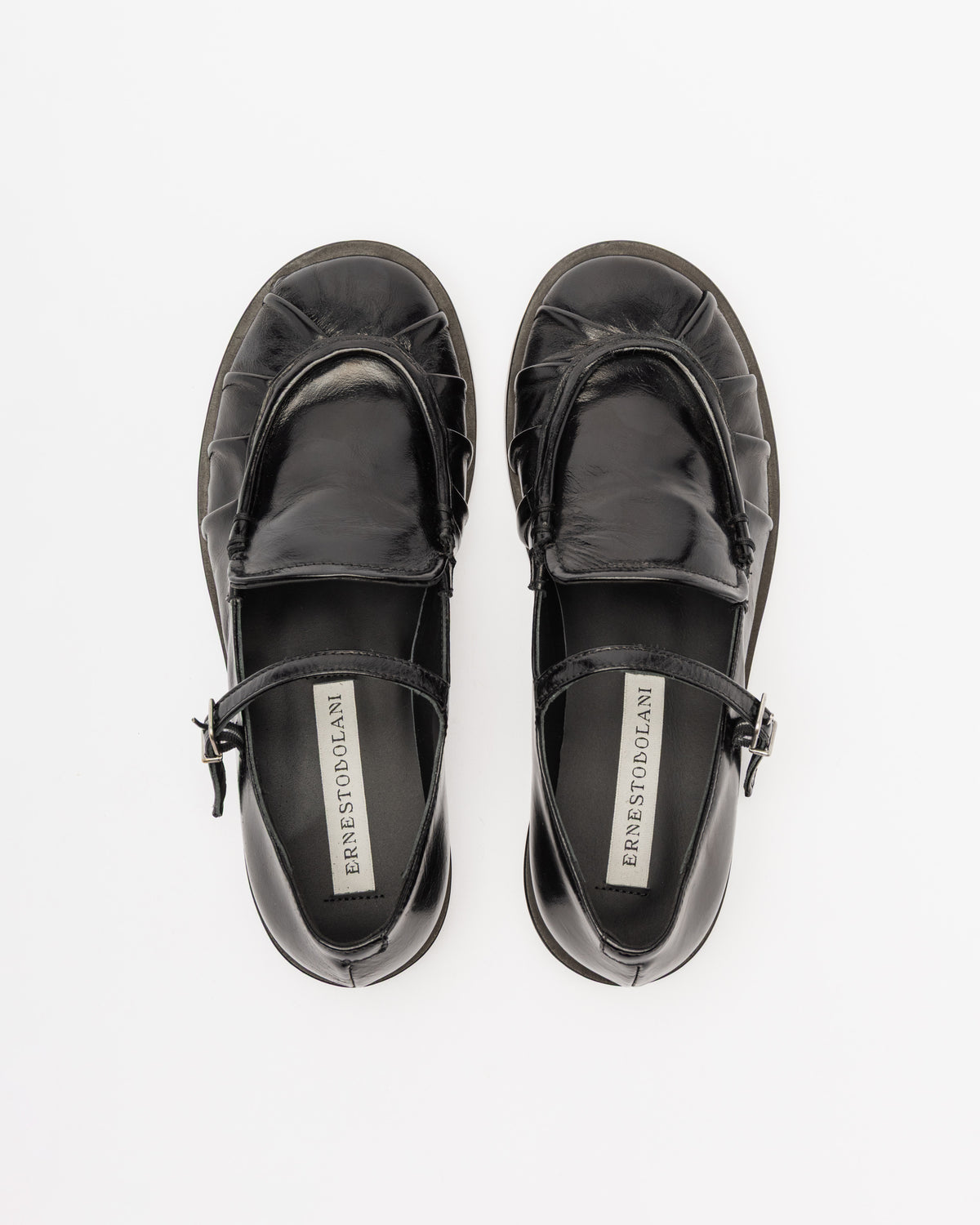Ernesto Dolani Mary Jane Shoes 11DTEA07 Black