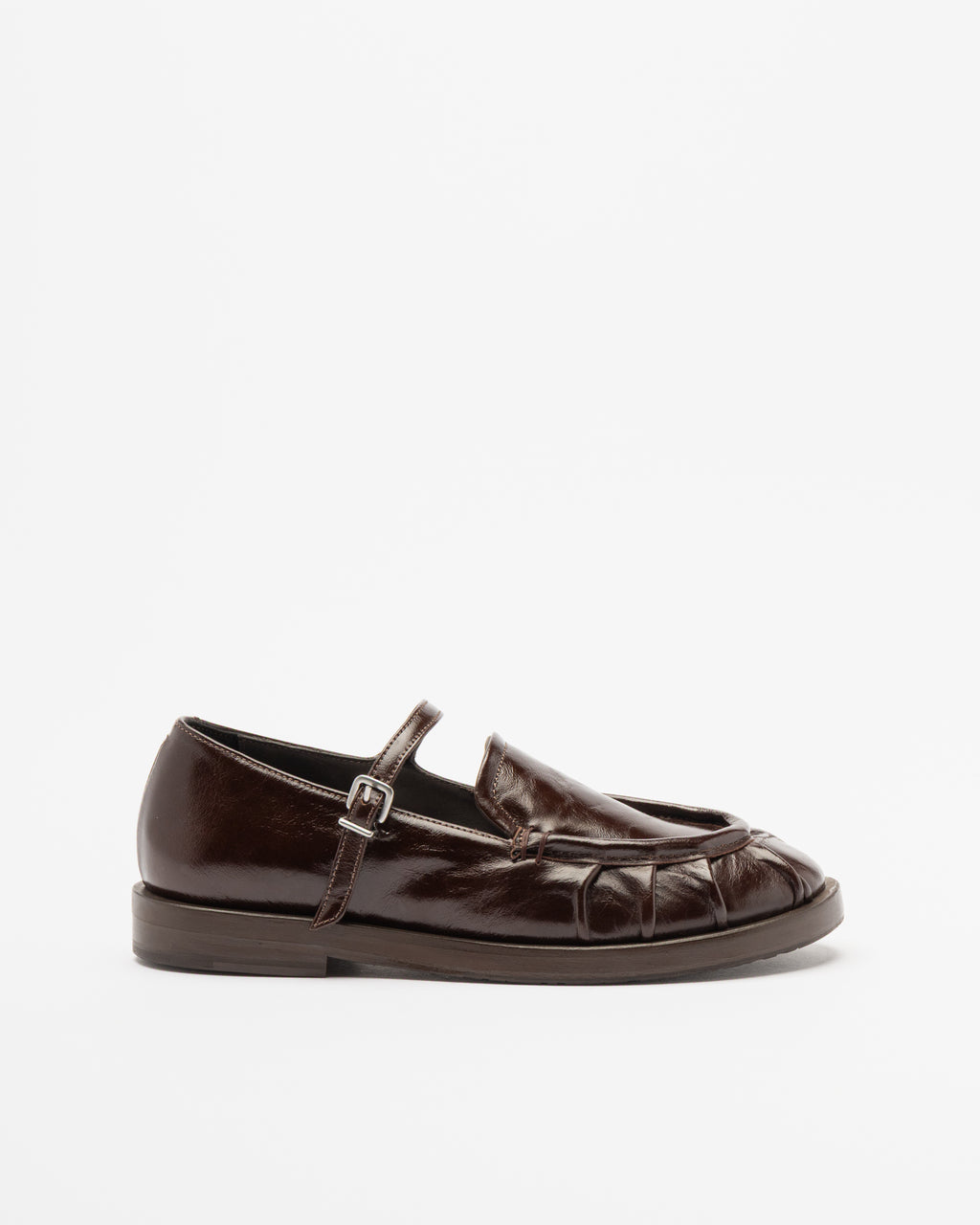 Ernesto Dolani Mary Jane Shoes 11DTEA07 Dark Brown