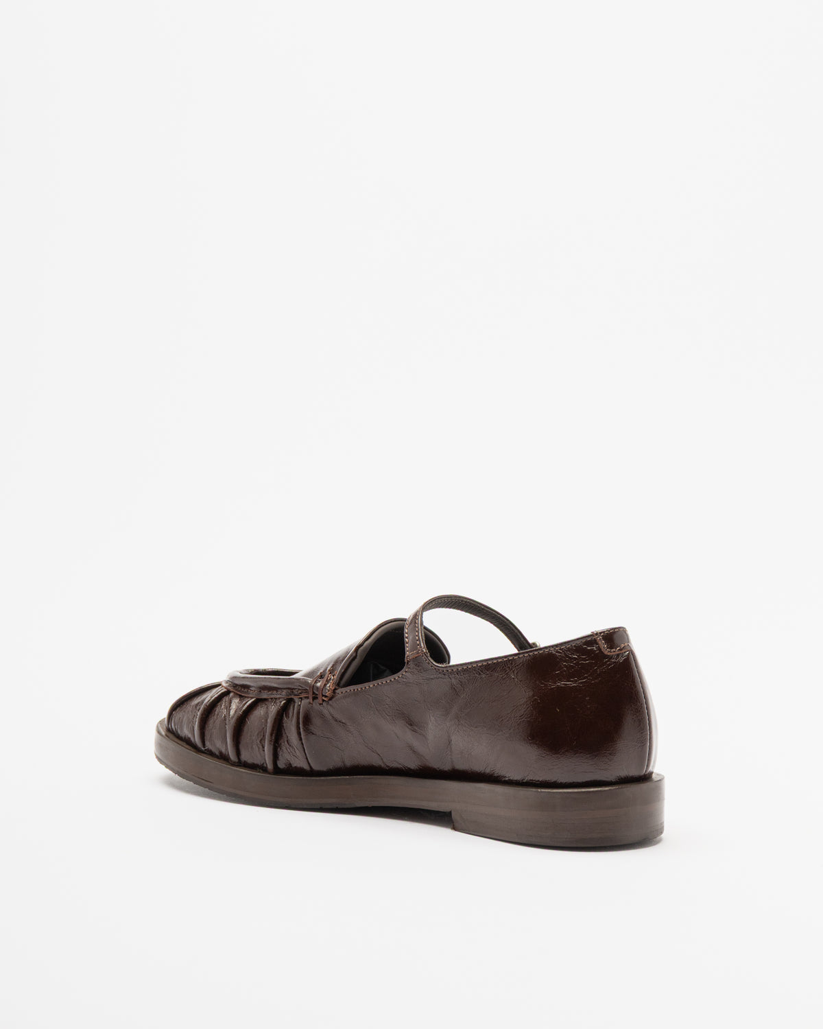 Ernesto Dolani Mary Jane Shoes 11DTEA07 Dark Brown