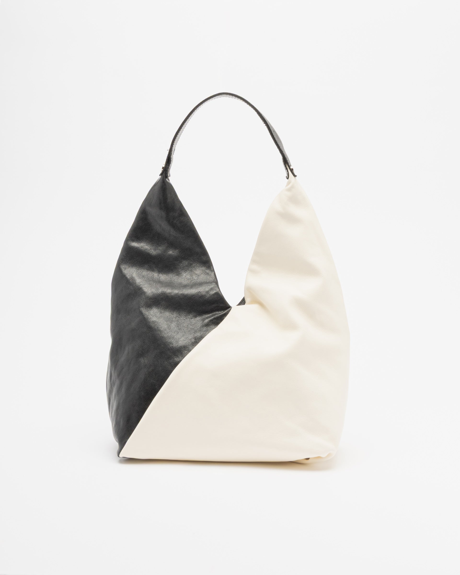 Mala hobo Ernesto Dolani 10BINGRID Preto/Branco - 27-INGRID-25