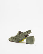 Sapato aberto atrás Ernesto Dolani 10DNUB09 Verde - 27-NUB09-10
