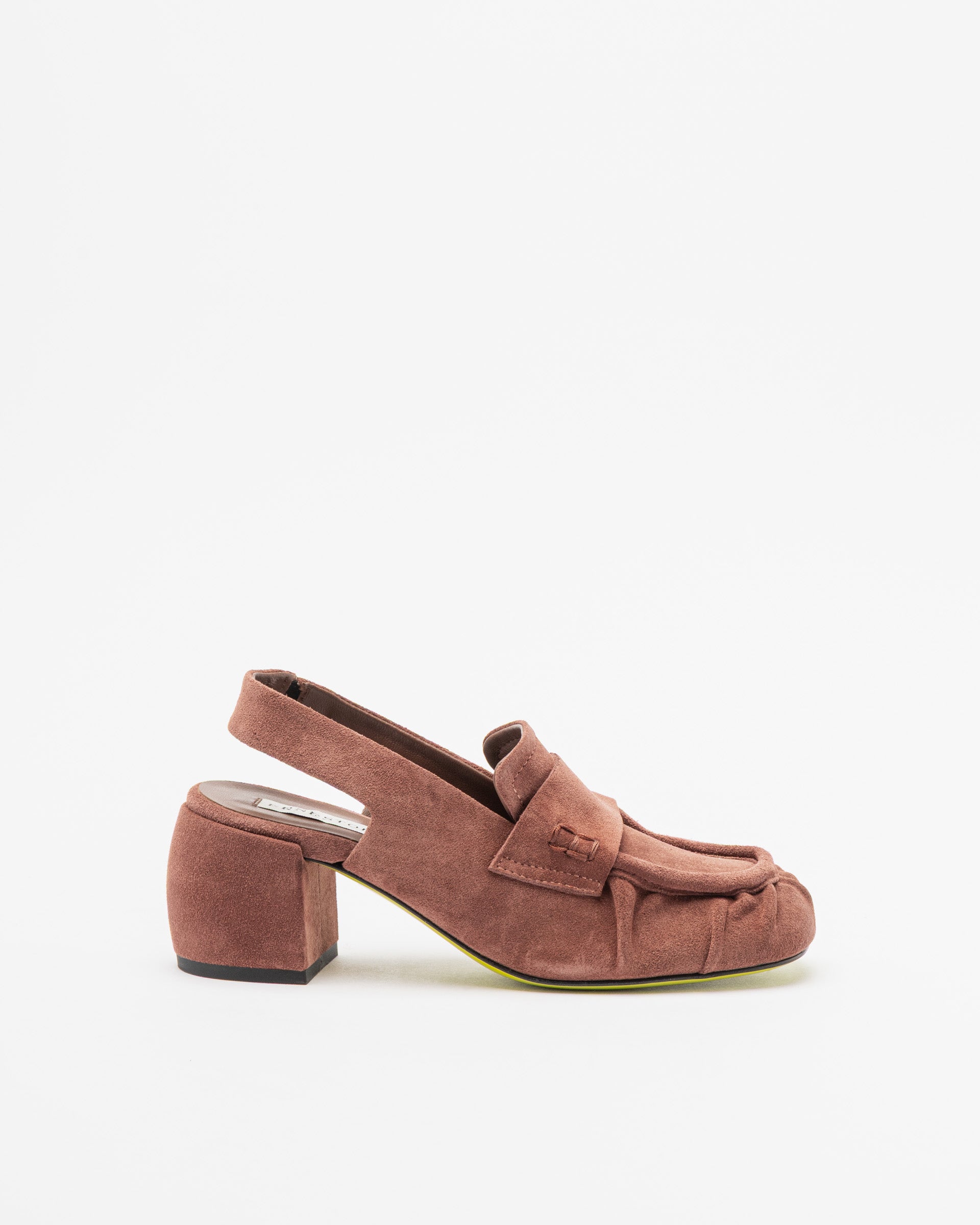 Sapato aberto atrás Ernesto Dolani 10DNUB09 Tijolo - 27-NUB09-14