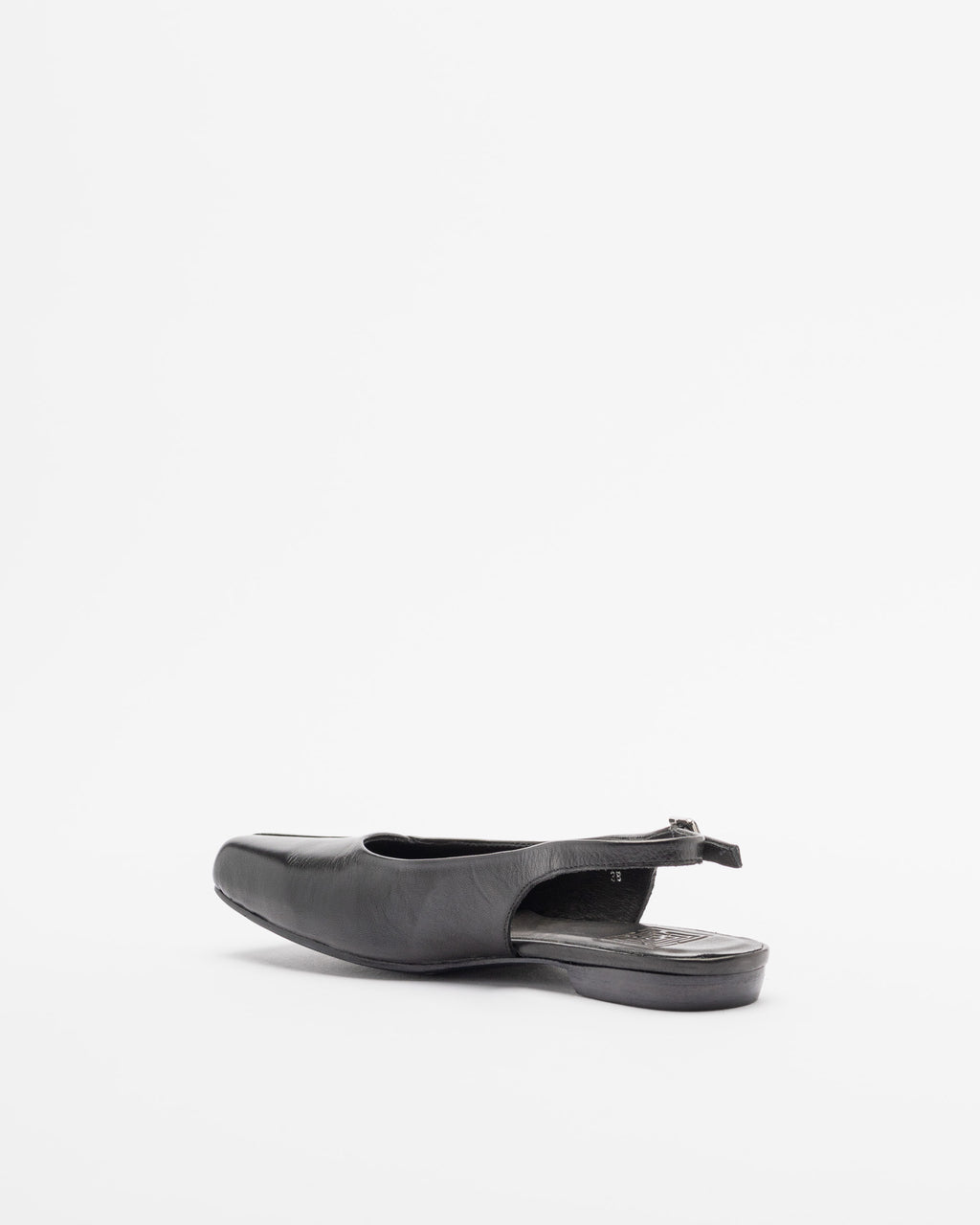 Sapato aberto atrás Prof Y21-2 Preto - 3-Y21-2-01