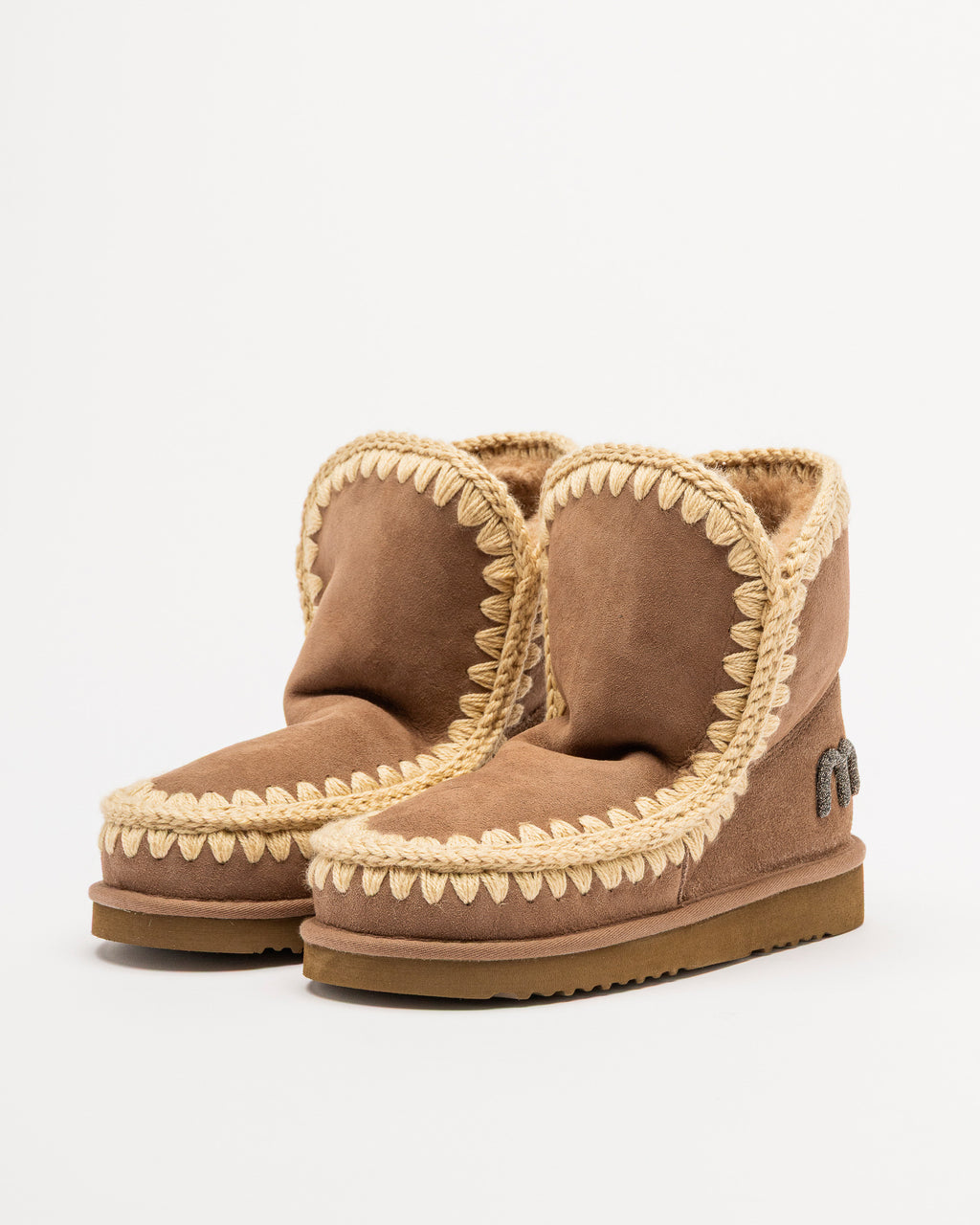 Botas Mou Eskimo18GlitterLogo Taupe
