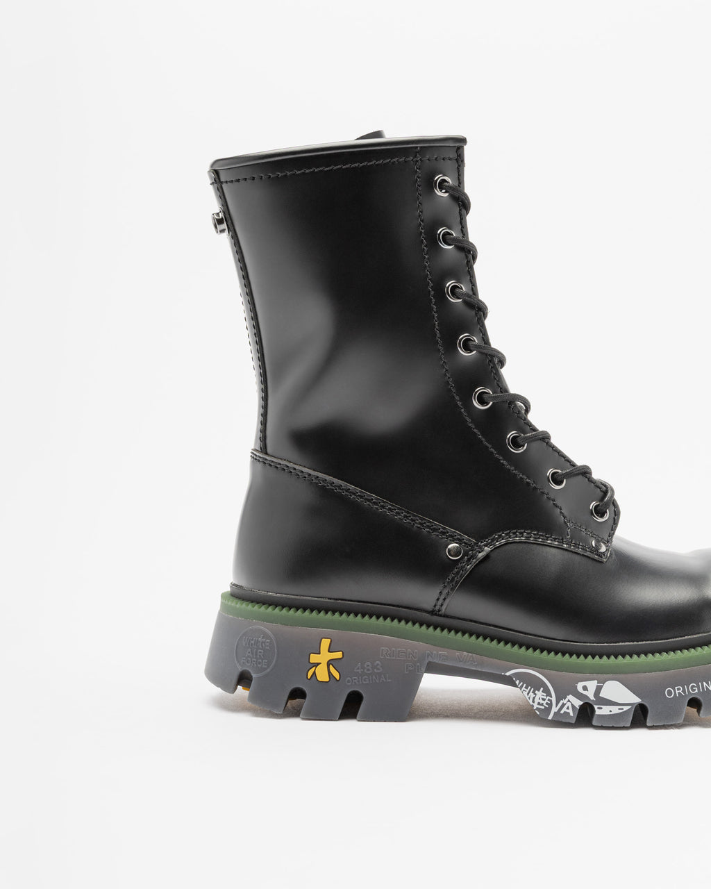 Botas Premiata BRIXTOND456 Preto - 340-BRD456-01