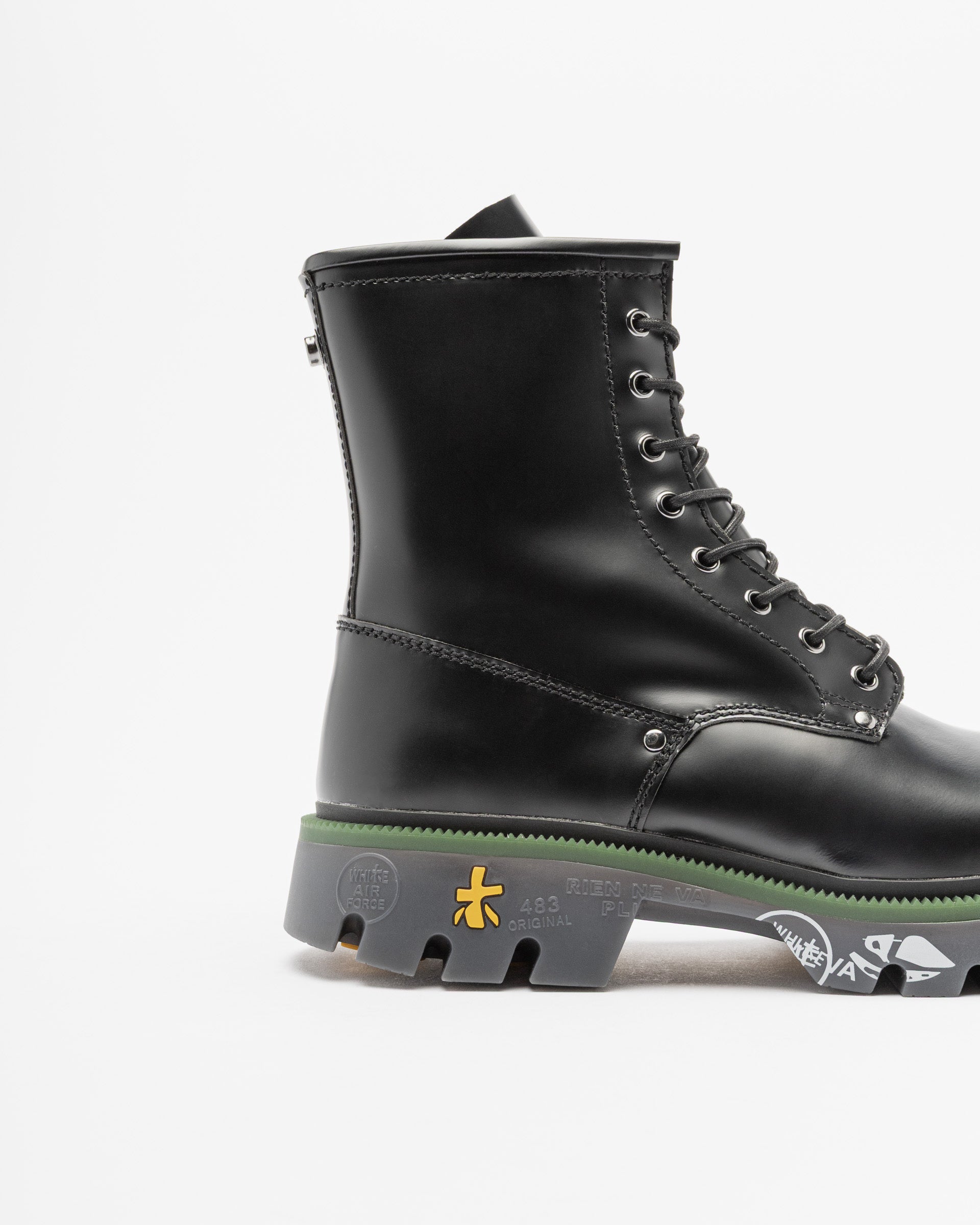 Botas Premiata BRIXTON456 Preto - 340-BRI456-01