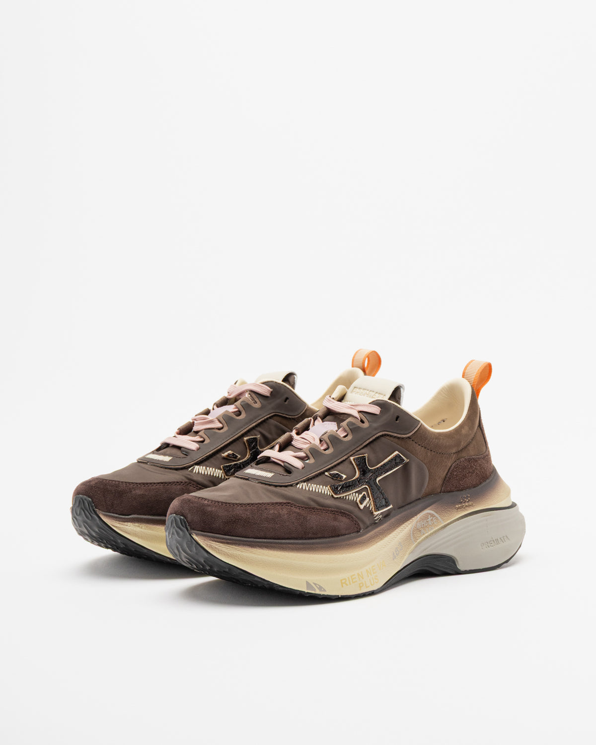 Sapatilhas Premiata HILL7896 Cinza