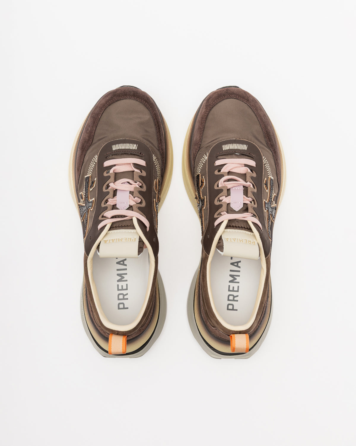 Sapatilhas Premiata HILL7896 Cinza