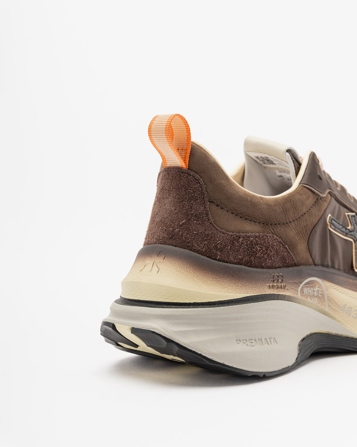 Sapatilhas Premiata HILL7896 Cinza