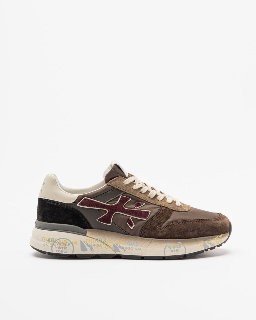 Sapatilhas Premiata MICK7714 Castanho Escuro