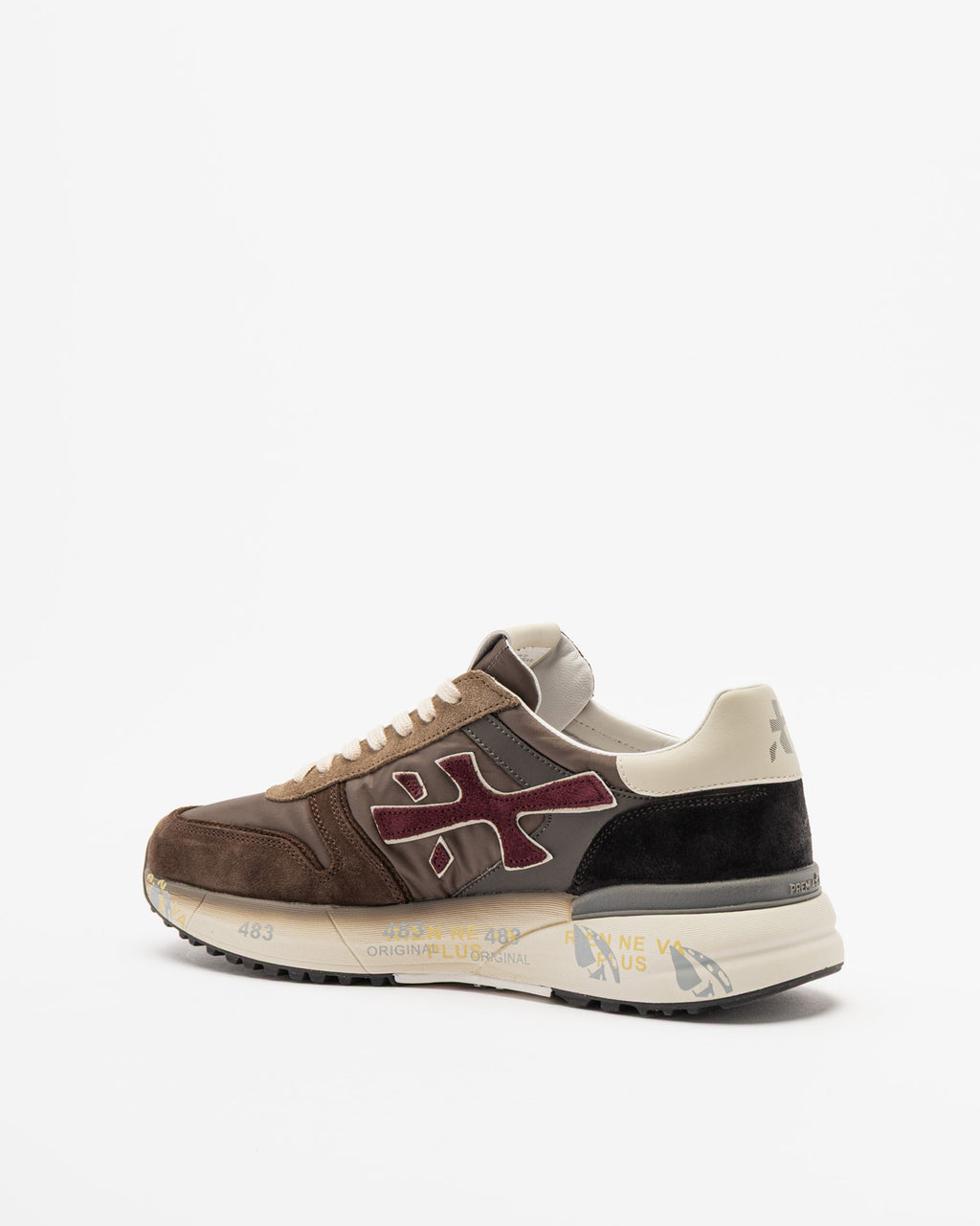 Sapatilhas Premiata MICK7714 Castanho Escuro
