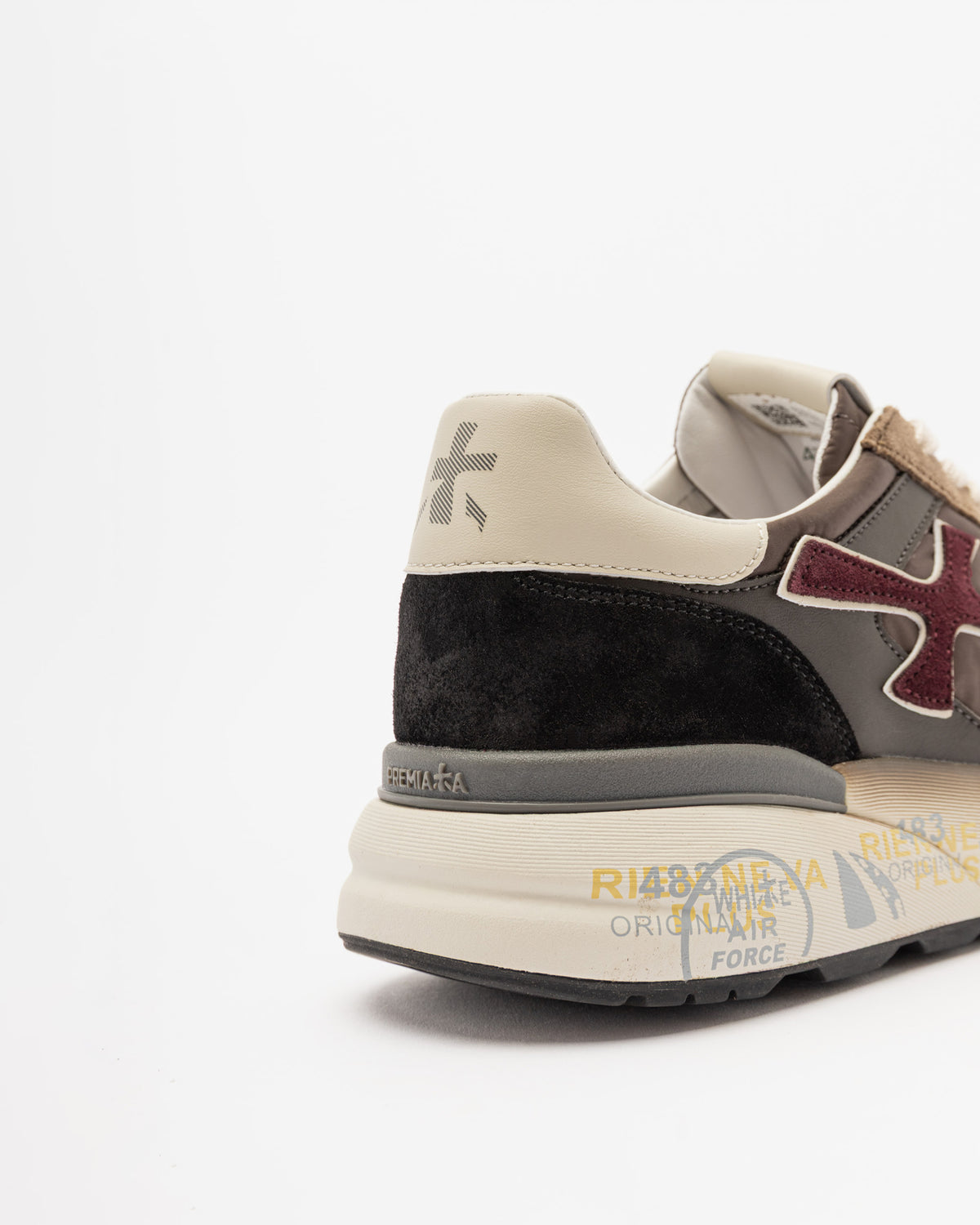 Sapatilhas Premiata MICK7714 Castanho Escuro