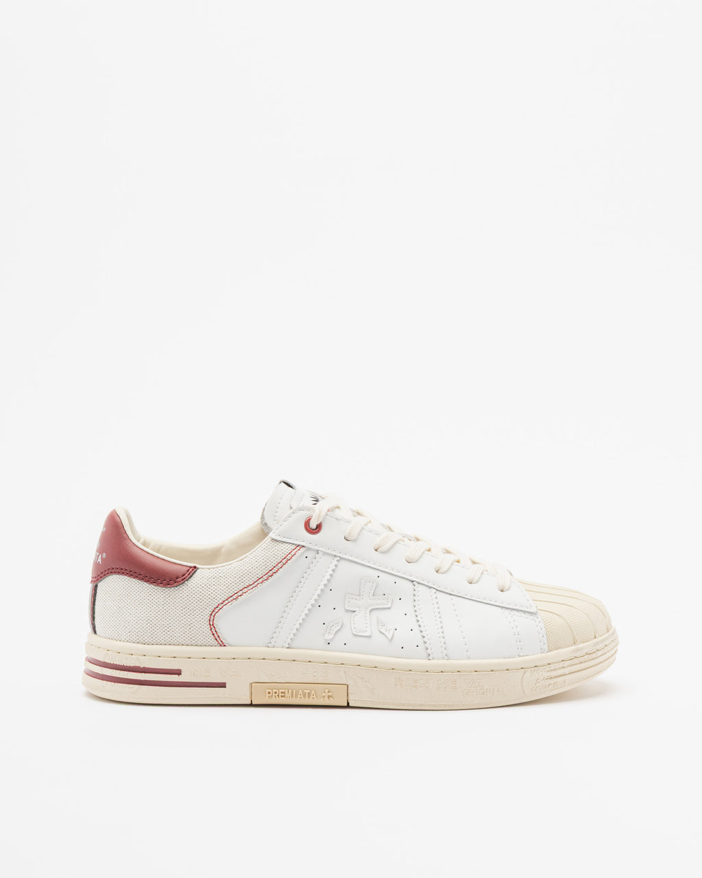 Sapatilhas brancas Premiata RUSSEL8070 Branco - 340-RU8070-00
