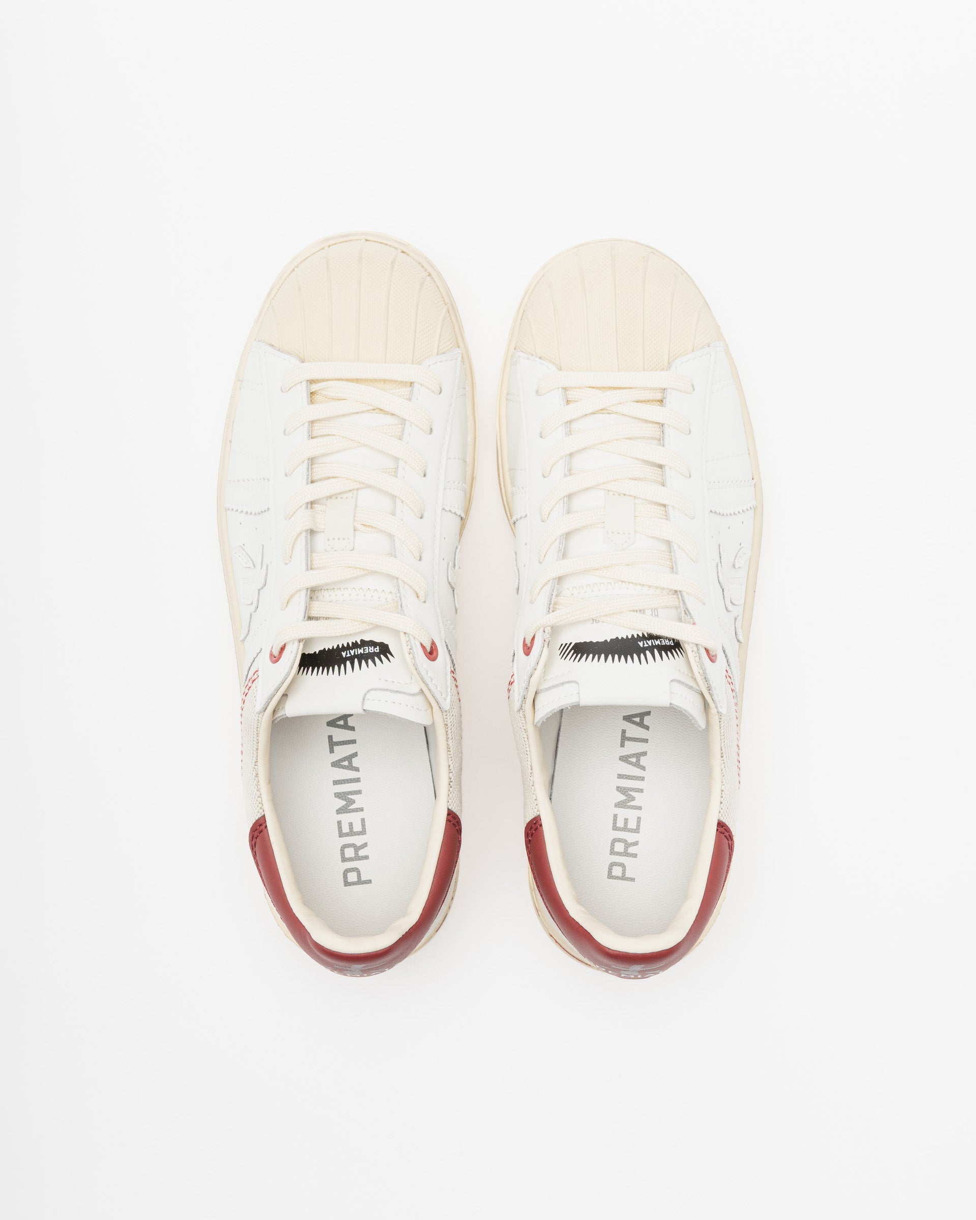 Sapatilhas brancas Premiata RUSSEL8070 Branco - 340-RU8070-00
