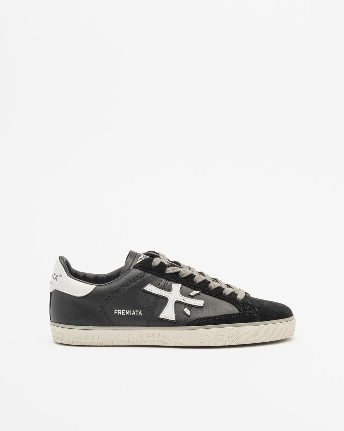 Premiata Steven5439 Black Sneakers