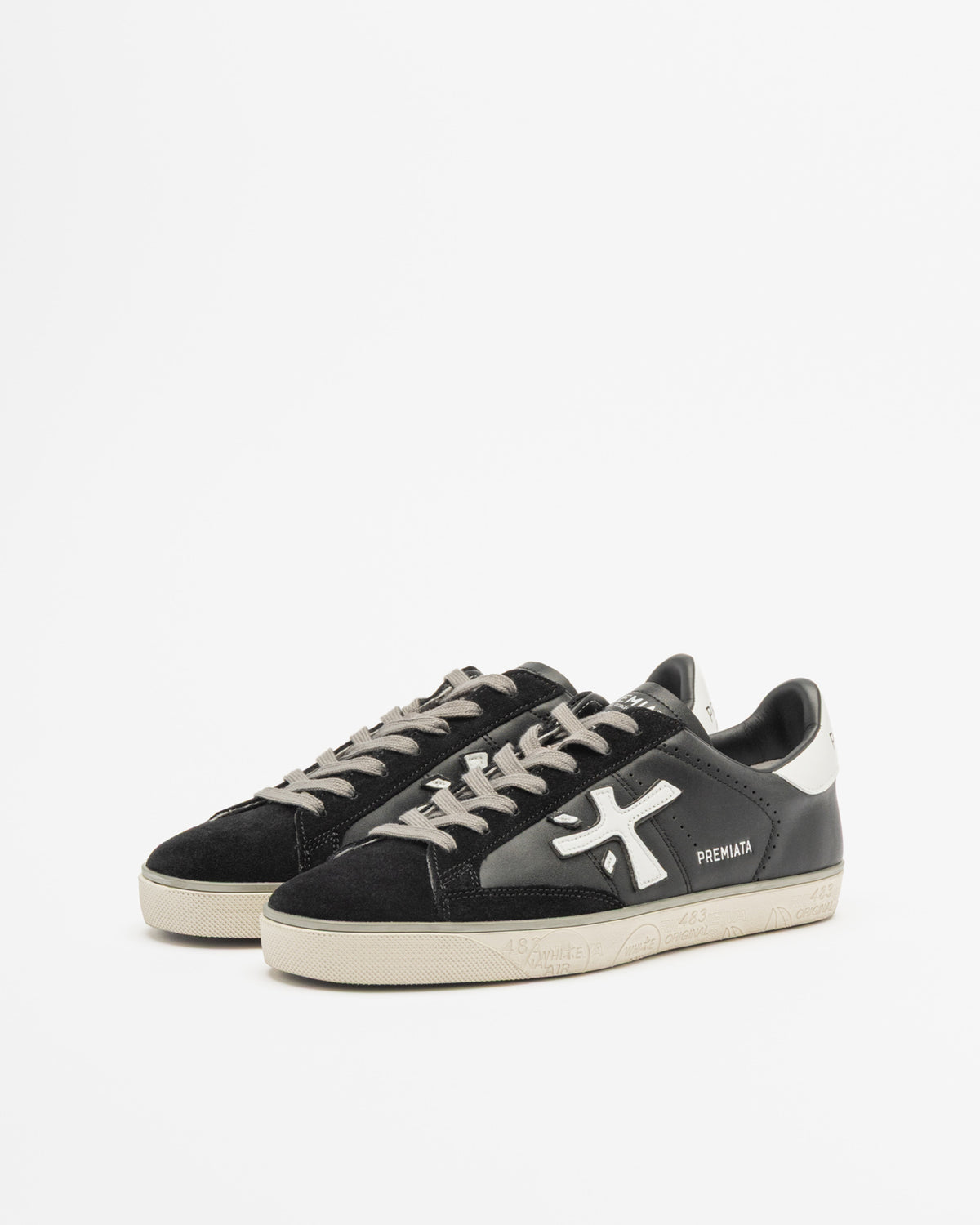 Premiata Steven5439 Black Sneakers