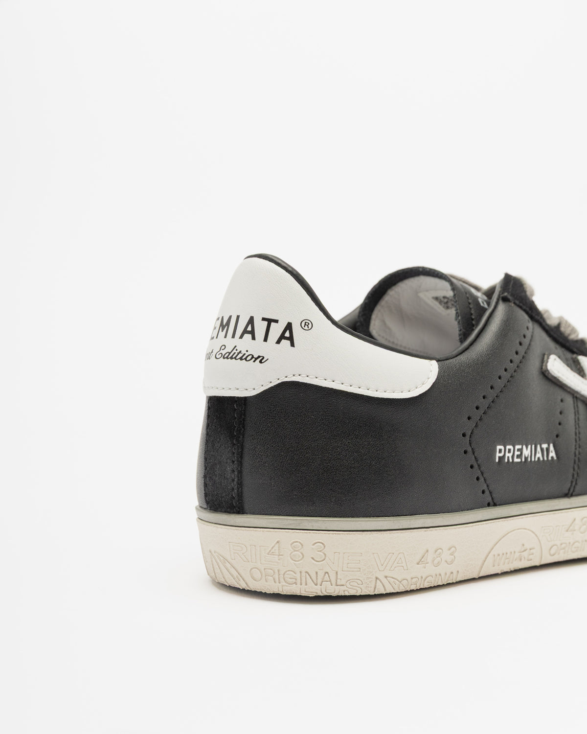 Premiata Steven5439 Black Sneakers
