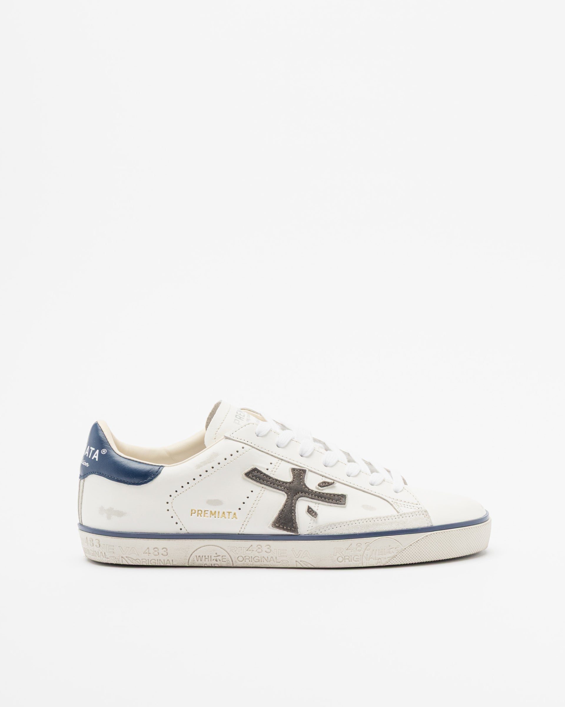 Sapatilhas brancas Premiata STEVEN7503 Branco - 340-ST7503-00