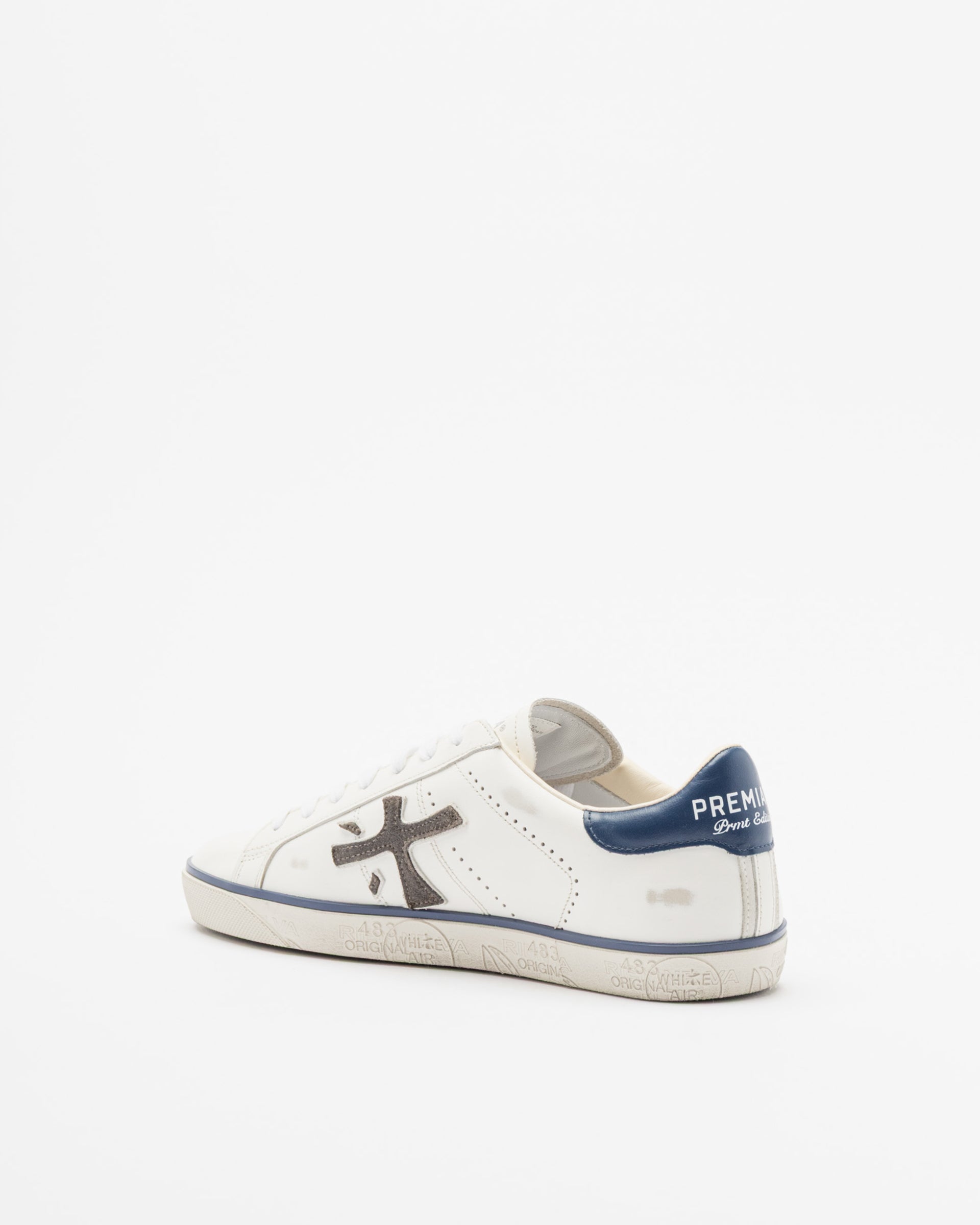 Sapatilhas brancas Premiata STEVEN7503 Branco - 340-ST7503-00