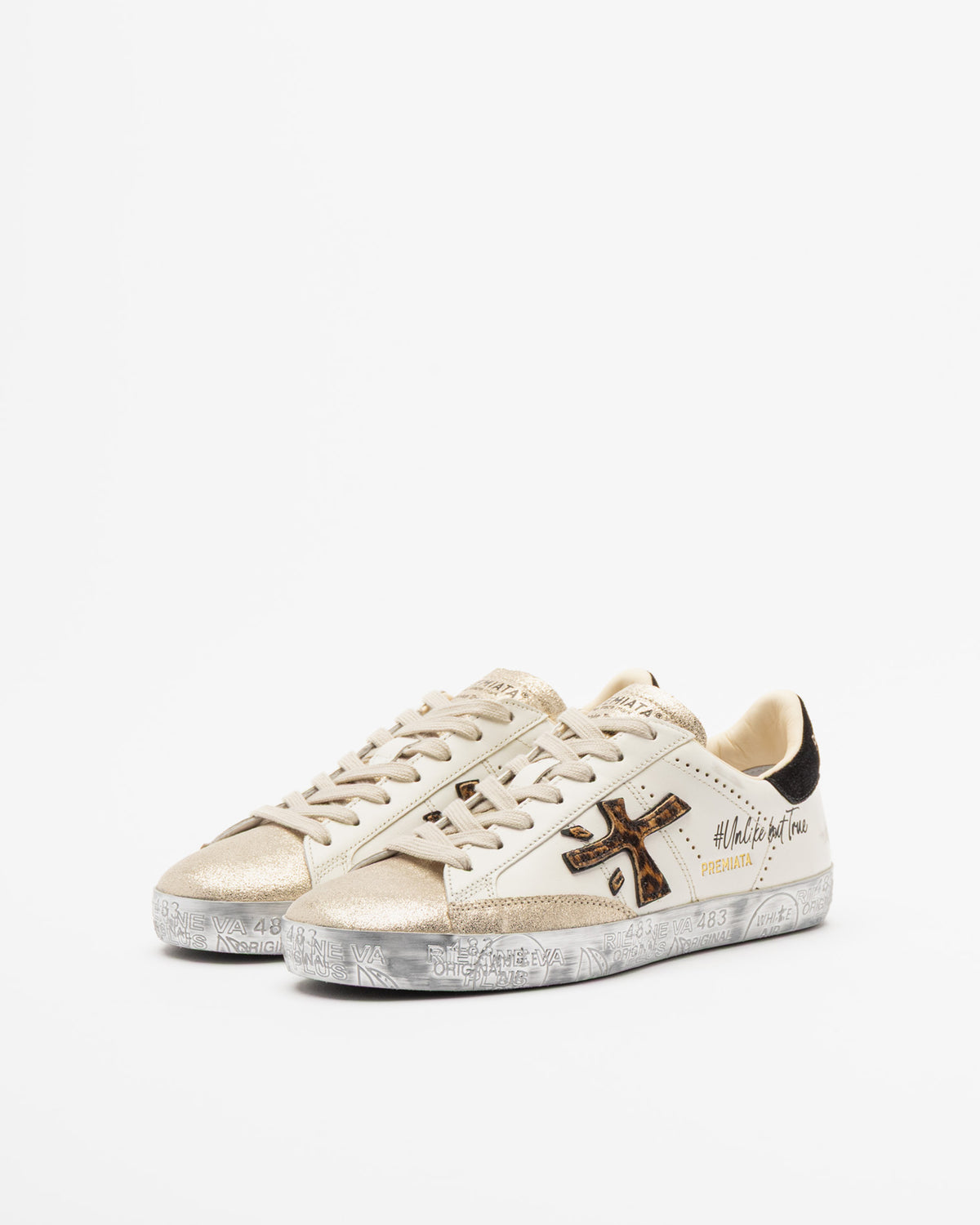Sapatilhas brancas Premiata STEVEND7605 Branco