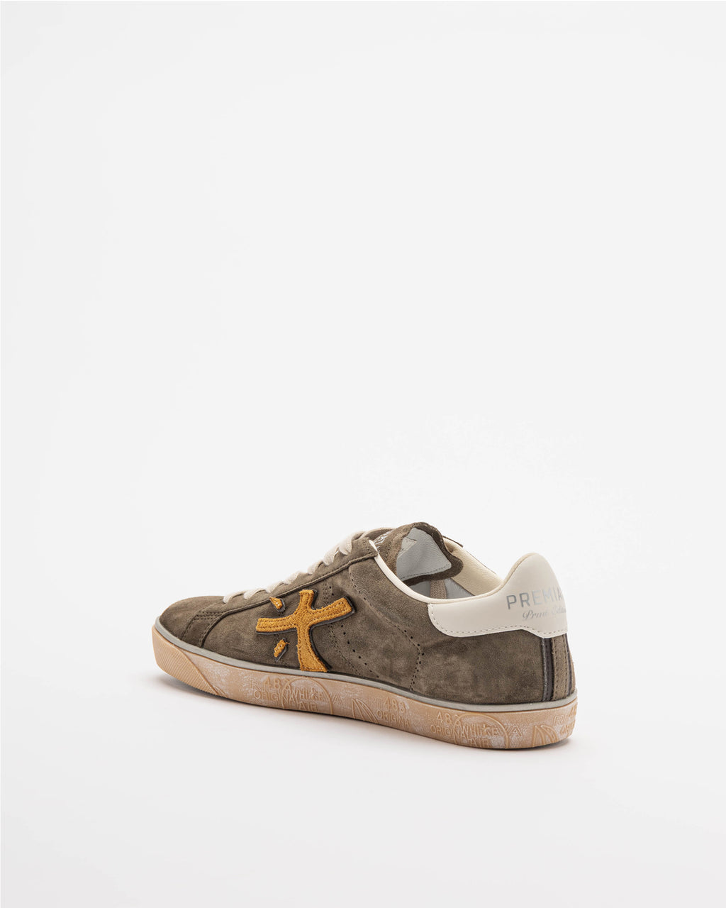 Premiata STEVEN7627 Green Tennis Shoes