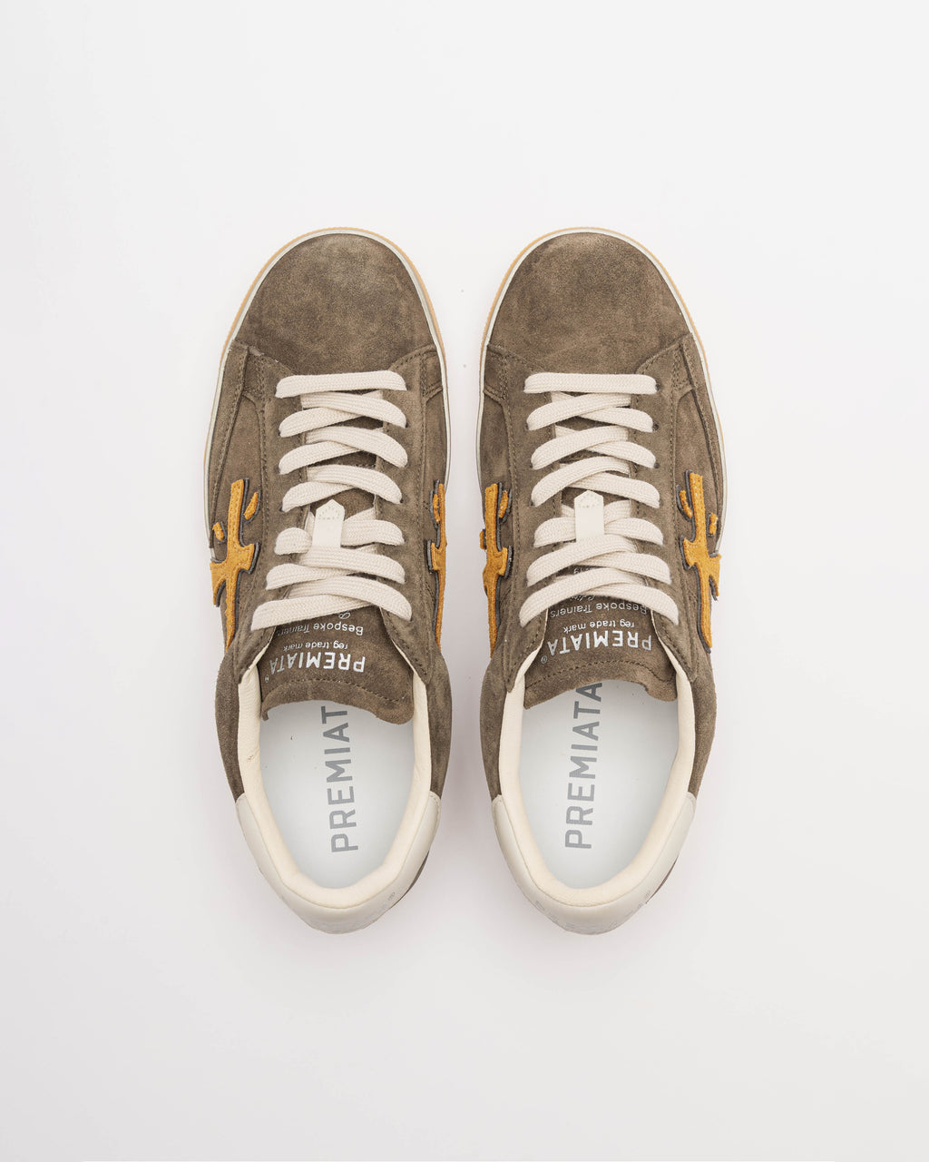 Premiata STEVEN7627 Green Tennis Shoes