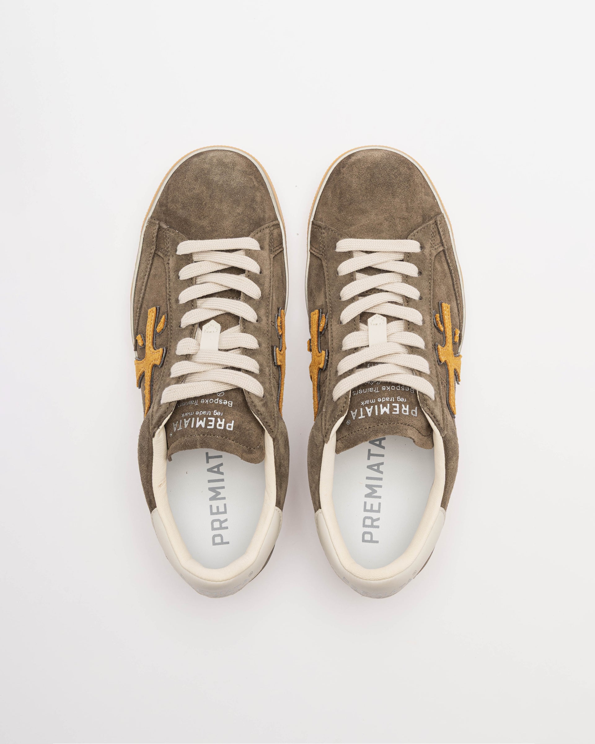 Premiata STEVEN7627 Green Tennis Shoes