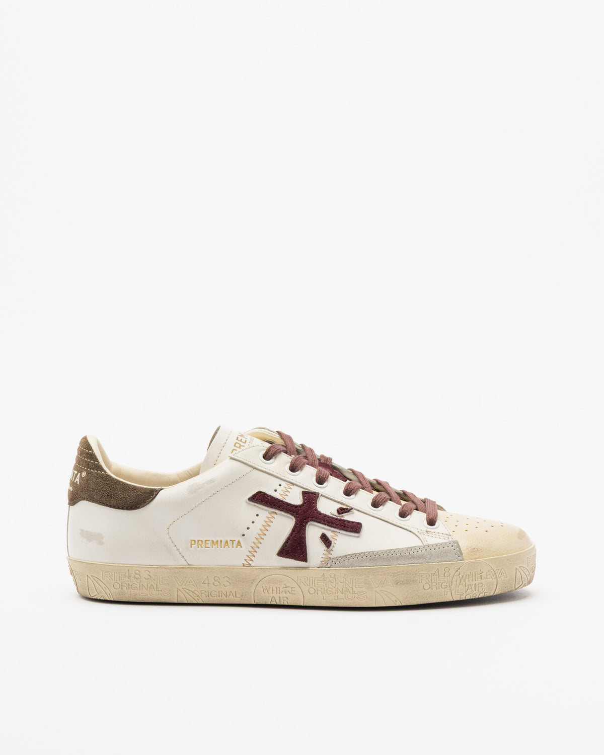 Sapatilhas brancas Premiata STEVEN7628 Branco