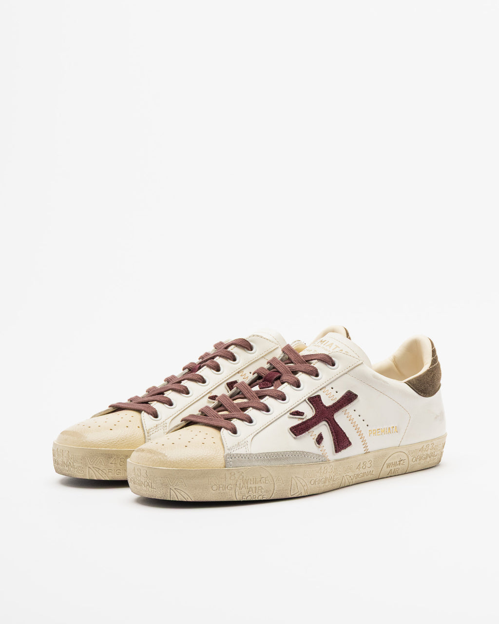Sapatilhas brancas Premiata STEVEN7628 Branco