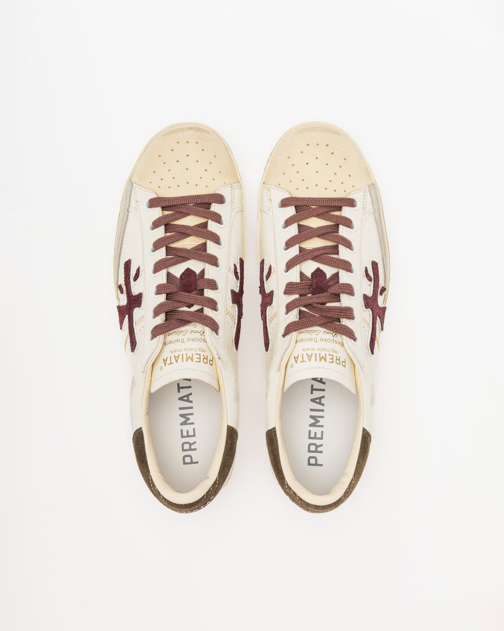Sapatilhas brancas Premiata STEVEN7628 Branco