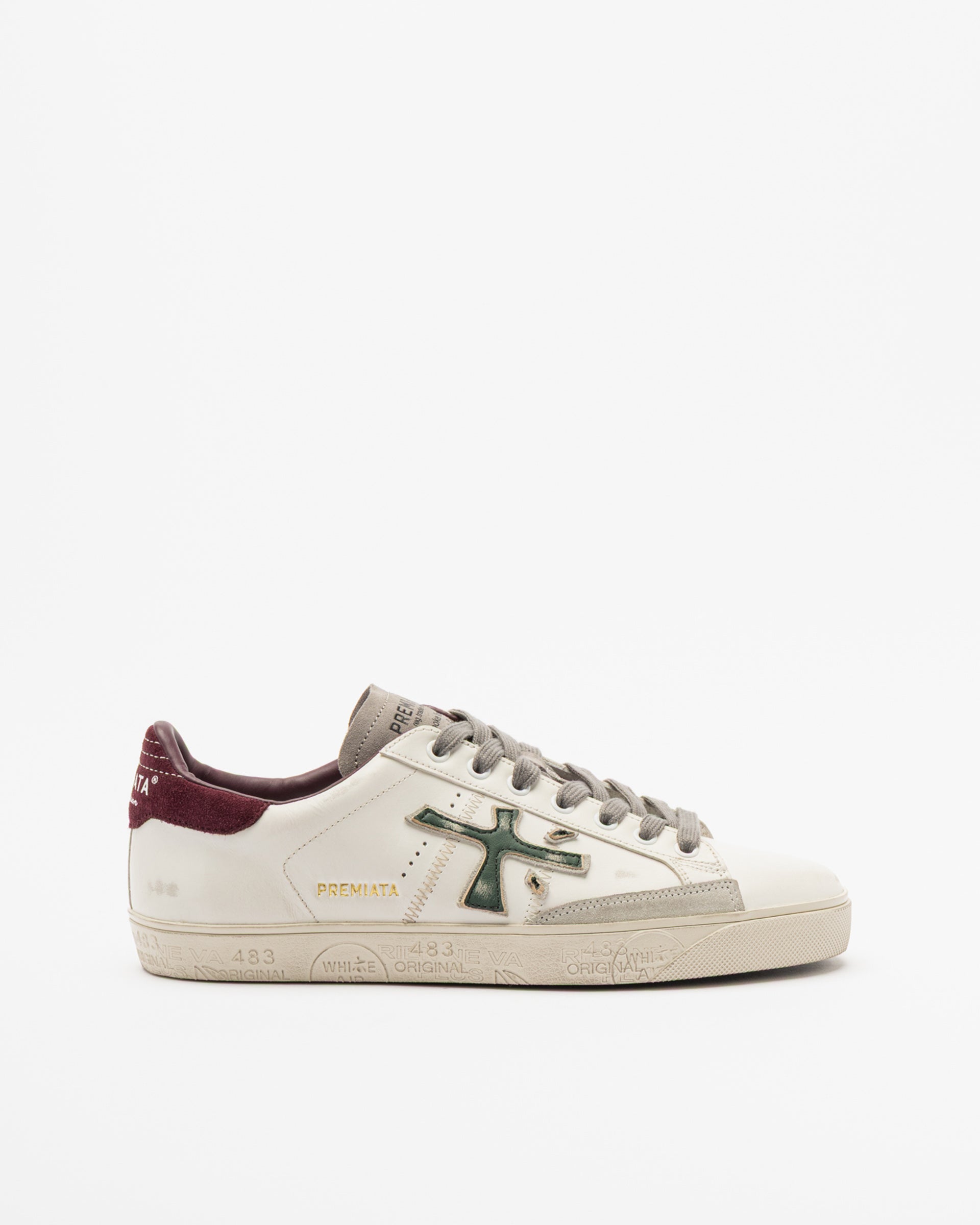 Premiata STEVEN7631 White Sneakers
