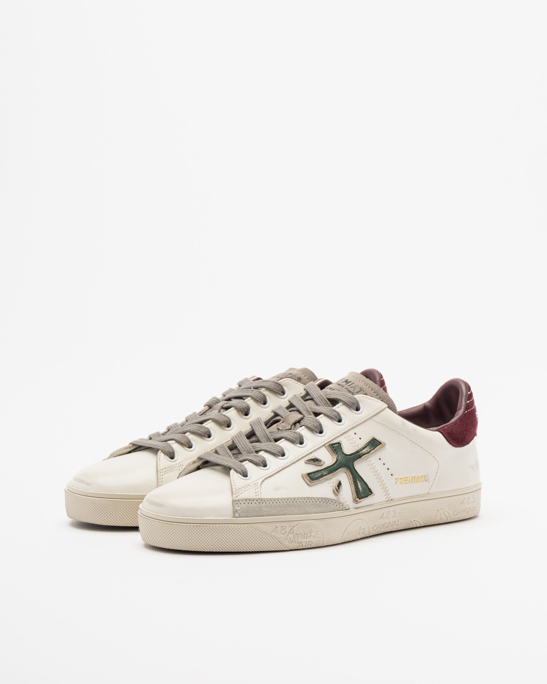 Premiata STEVEN7631 White Sneakers