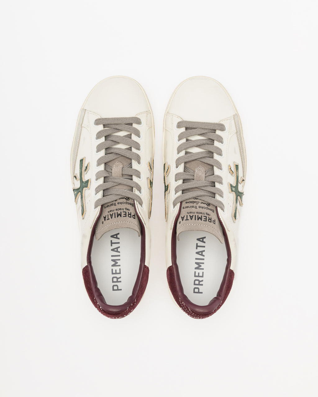 Premiata STEVEN7631 White Sneakers