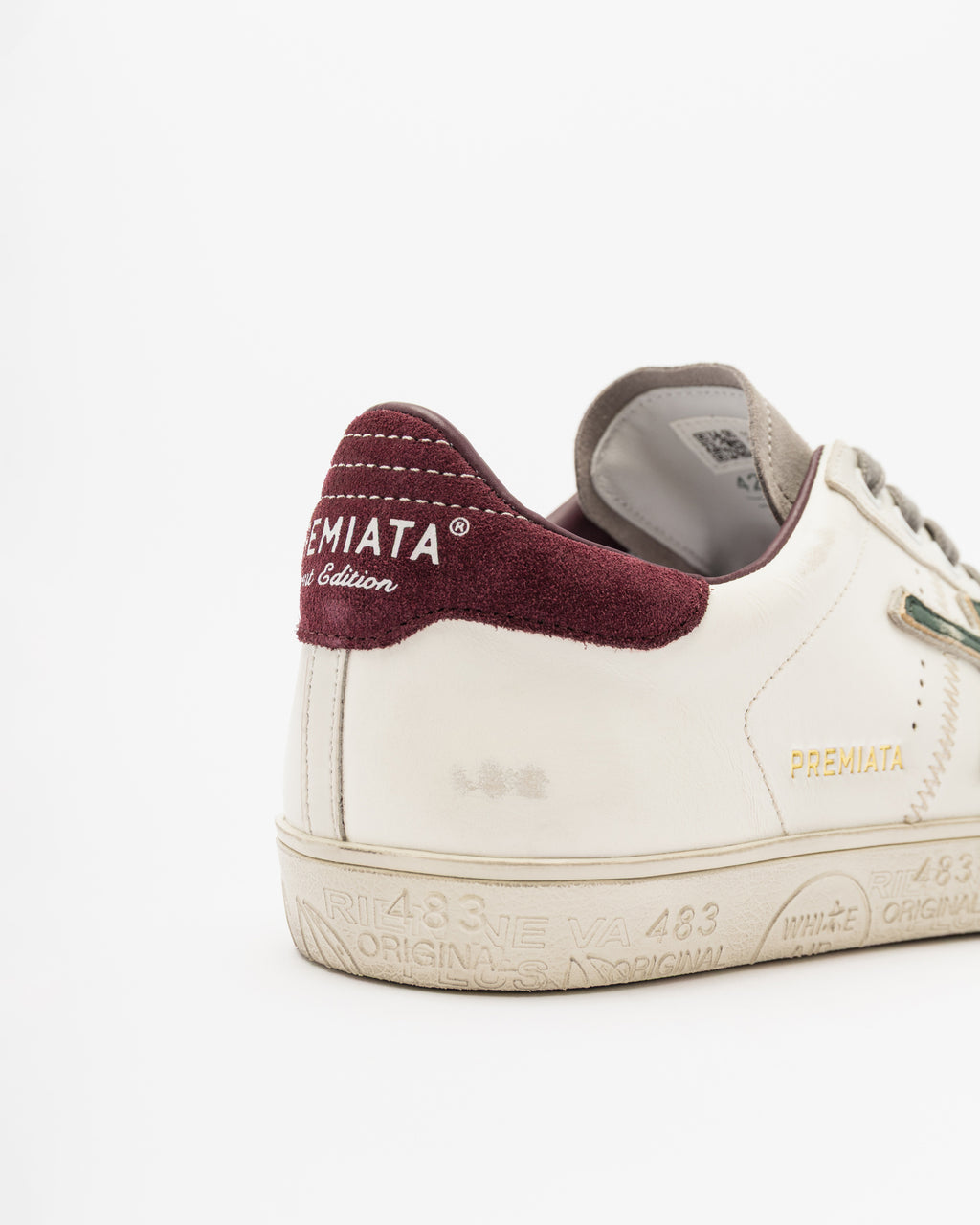 Premiata STEVEN7631 White Sneakers