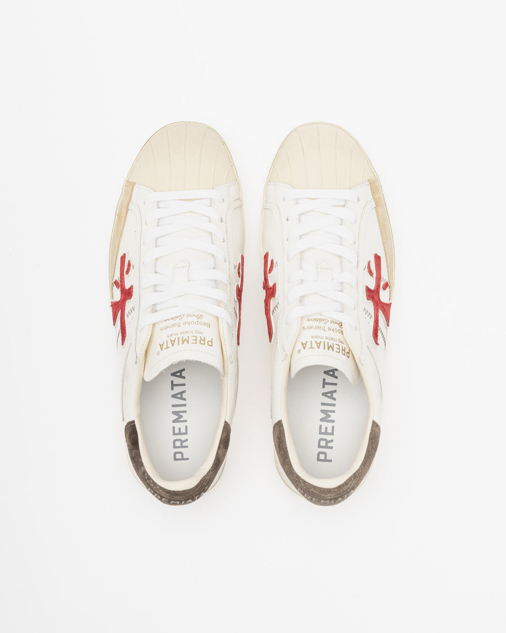 Sapatilhas brancas Premiata STEVEN8044 Branco - 340-ST8044-00