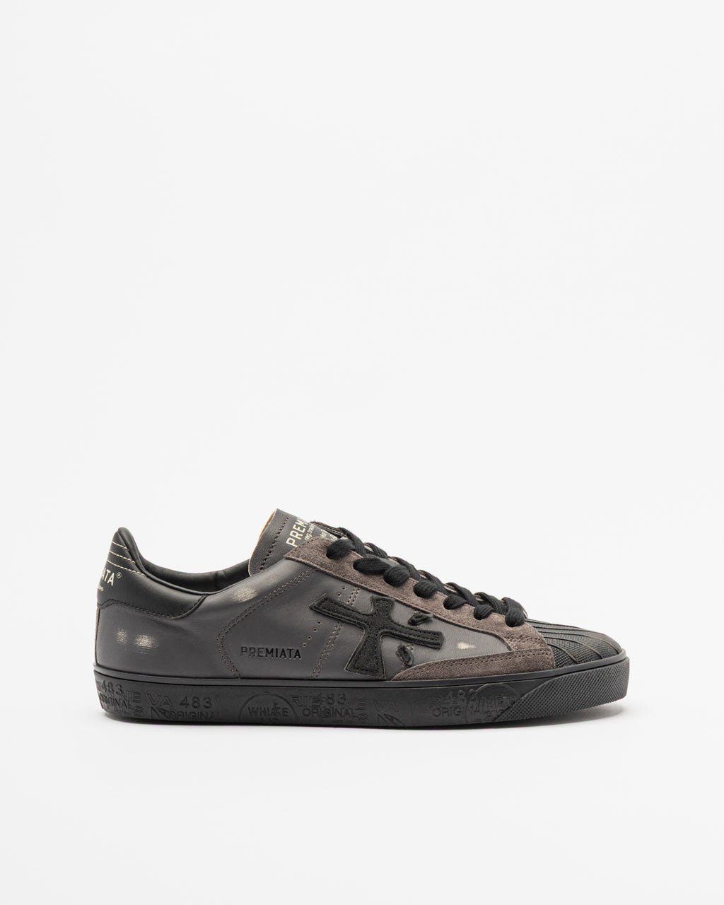 Premiata STEVEN8486 Dark Brown Sneakers