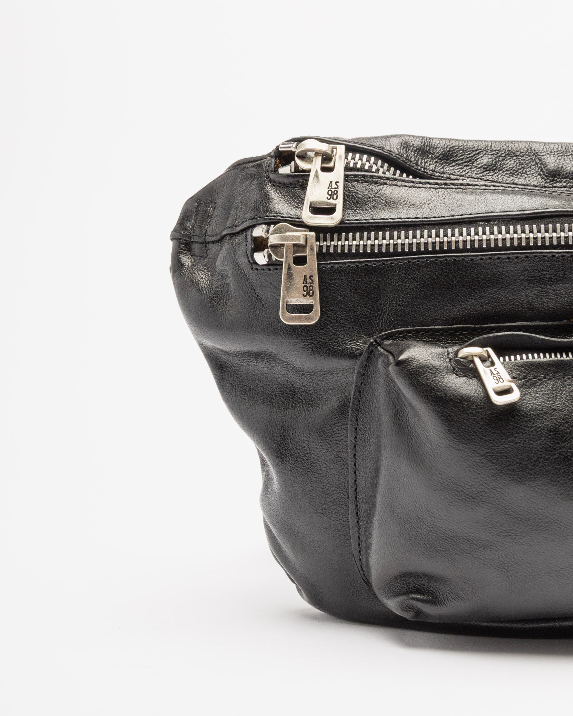 Bolsa de cintura A.S.98 200765 Preto - 353-200765-01