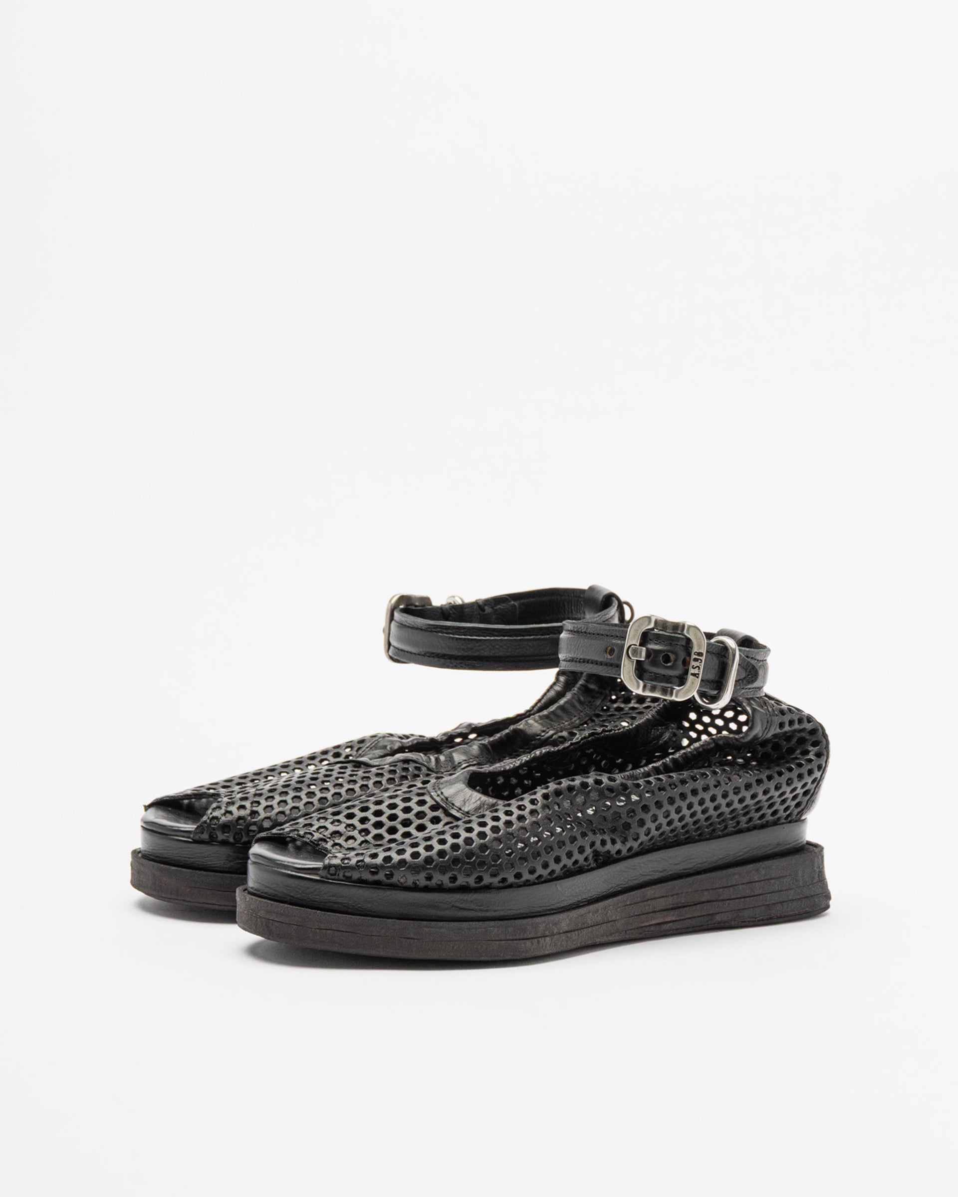 Sapatos plataforma A.S.98 A15054 Preto - 353-A15054-01