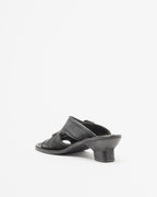 Socas com fivela e salto bloco A.S.98 C03007 Preto - 353-C03007-01