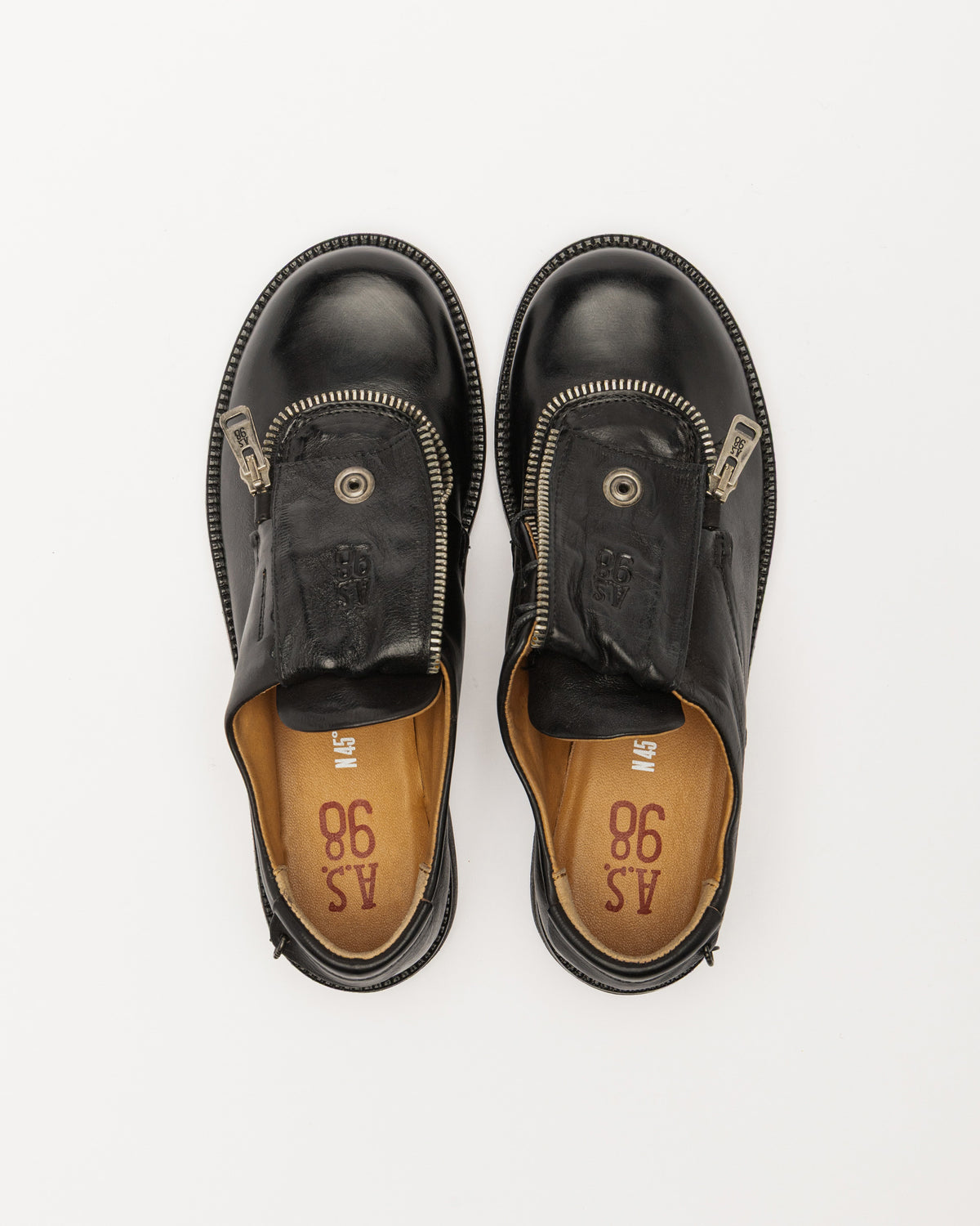 A.S.98 C13111 Black Shoes