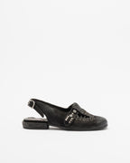Sapato aberto atrás A.S.98 C30105 Preto - 353-C30105-01