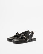Sapato aberto atrás A.S.98 C30105 Preto - 353-C30105-01